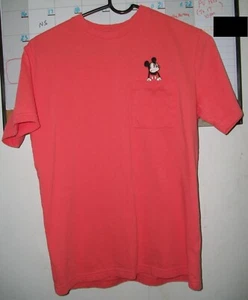 Camiseta de bolsillo American Eagle Angry Mickey Mouse adulto XS rosa - Imagen 1 de 4
