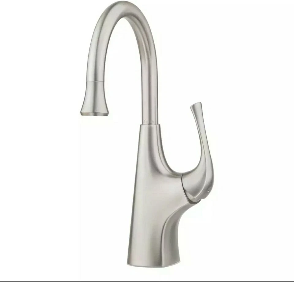 Ladera Single-handle Bar Faucet in Spot Defense Stainless Steel by Pfister