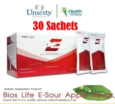 Unicity Bios Life E Smart Energy Weight Management Fat Burner Apple Flavor  - Image 1 of 4