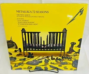 Metallica - 72 Seasons Limited Edition Yellow and Black Vinyl 2 LP NEW/SEALED - Picture 1 of 5