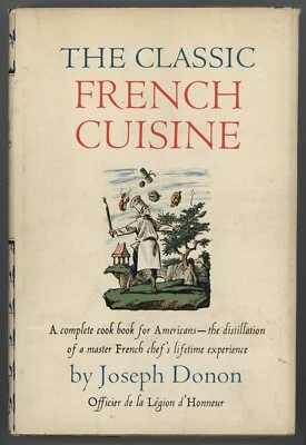 French Master Chef Donon Joseph CLASSIC FRENCH CUISINE Twombly Vanderbilt Frick Foto 1 de 4