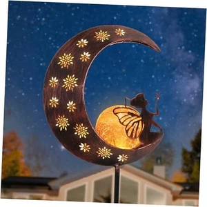 Garden Decor for Outside,Moon Fairy Garden Accessories for Outdoor Decor, - Picture 1 of 7