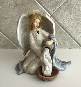 Enesco Foundations by Karen Hahn Angel Pouring Water Figurine #109281 - Picture 1 of 10