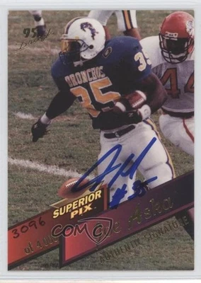 1995 Superior Pix Auto /4000 Joe Aska #81 Rookie Auto RC - Image 1 of 2