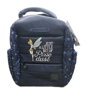 Neu mit Etikett!! Disney Tinker Bell "JUST A LITTLE BIT OF PIXIE DUST" Lug Hopper Rucksack - Bild 1 von 4
