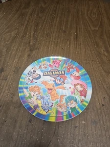 Digimon Digital Monsters Vintage Plato Infantil Melamina 2000 - Imagen 1 de 6