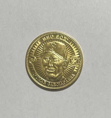 1998 Pinnacle Mint Coin Nomar Garciapara GOLD Artist Proof 1 of 100 ! Very Rare - Image 1 of 2