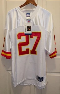 VTG NWT Reebok Kansas City Chiefs #27 Larry Johnson Jersey Stitched Size 52 - Picture 1 of 7