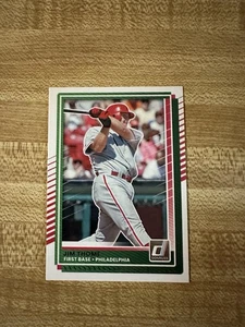 2025 Panini Donruss Baseball Jim Thome Card 31 Philadelphia Phillies - Picture 1 of 2