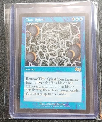 Magic The Gathering Card Time Spiral - Image 1 of 4