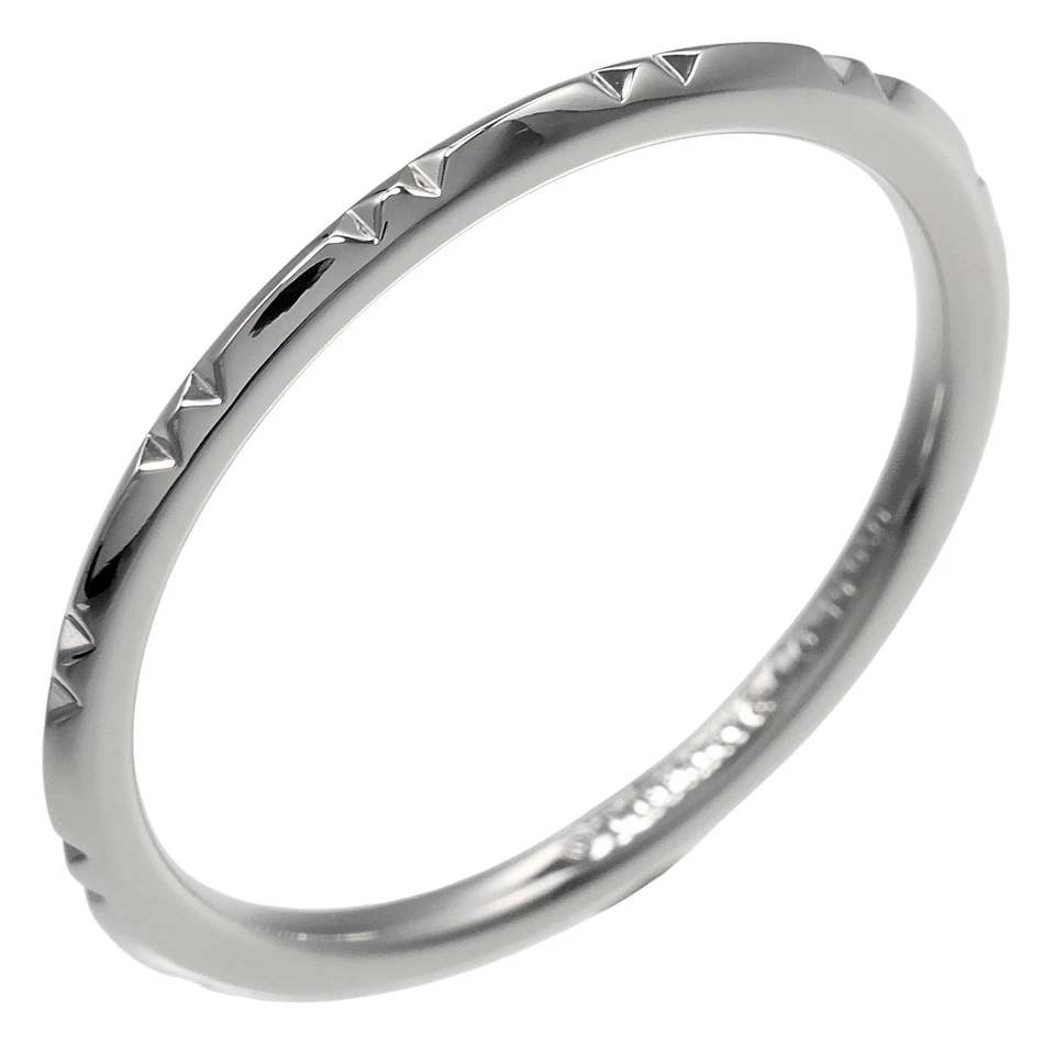 TIFFANY&Co. Anillo True Band 0.1" Modelo Pt950Platino #9.2 (Talla EE. UU.) 3.28g Para Hombre Foto 1 de 4