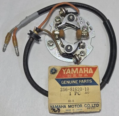 1 NUEVO Conjunto de placa de puntos de interruptor Yamaha XS1 XS2 XS650 TX650 OEM 256-81620-10 Foto 1 de 4