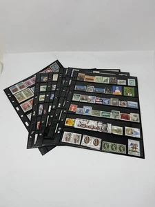 Vintage Worldwide Stamp Album Collection Lot USA Flowers Art Used MN - Bild 1 von 14