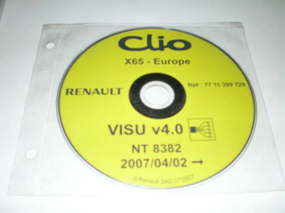Diagramas de Cableado De CD Renault Clio - Stand 04/2007 - Imagen 1 de 1