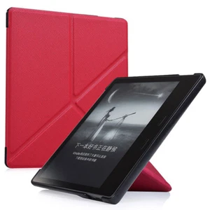 For Amazon Kindle Oasis 2/3 10th 9th PU Leather Smart Case Magnetic Stand Cover - Picture 1 of 18