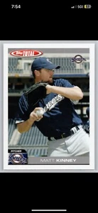 2004 TOPPS TOTAL #28 MATT KINNEY MILWAUKEE BREWERS - Picture 1 of 2