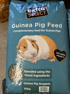 Extra Select Guinea Pig Feed Nuggets 10Kg