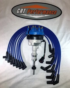 1991-1995 Ford 5.0L 302 EFI Replacement Distributor + 8mm USA Spark Plug Wires - Picture 1 of 4