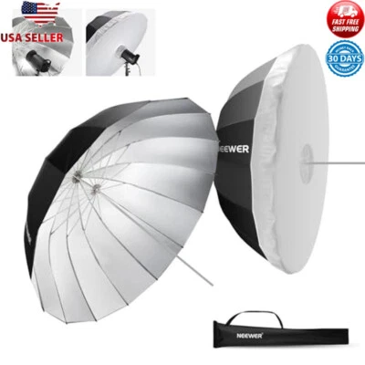 Softbox paraguas reflectante parabólico 71 pulgadas con difusor plegado rápido fotografía EE. UU. Foto 1 de 4