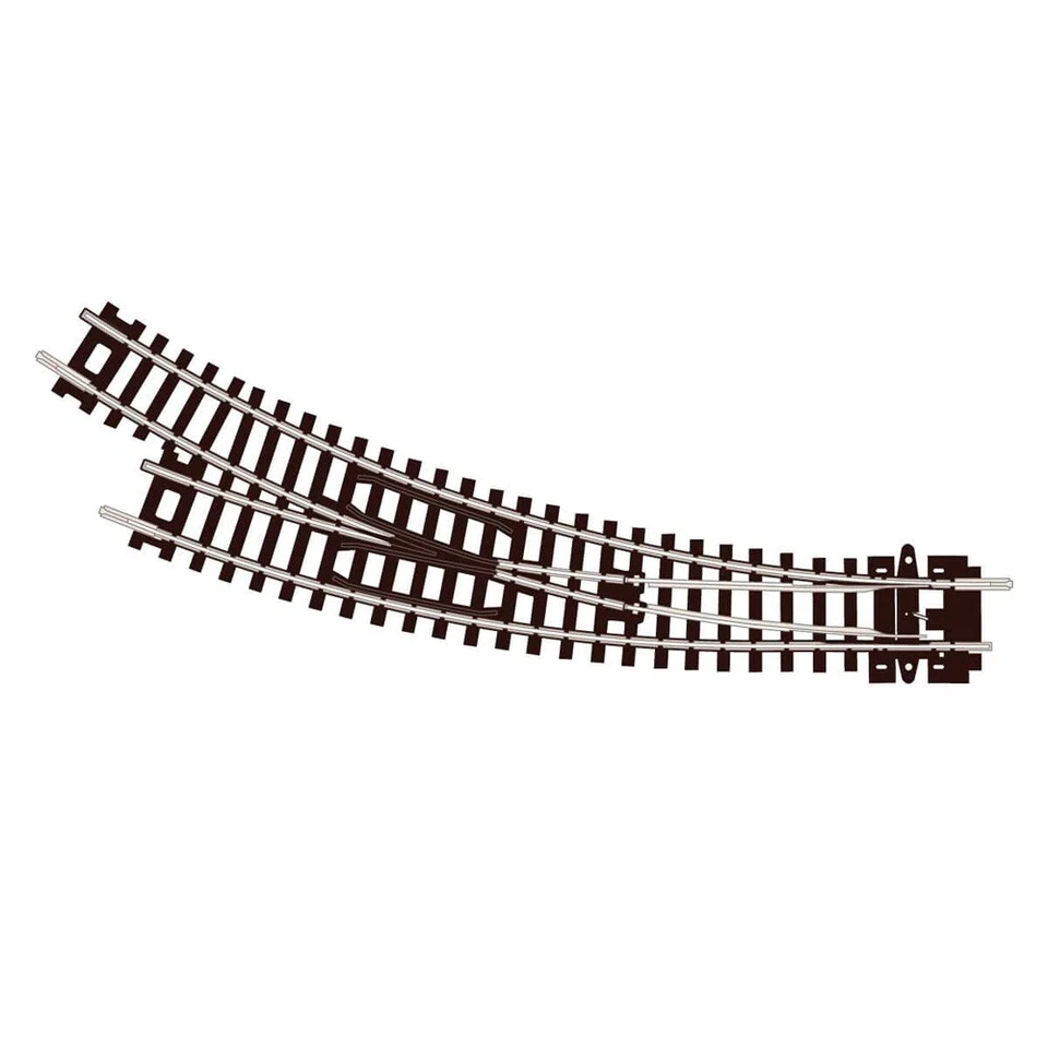 PECO ST-44 R/H Curved Turnout Code 80 Setrack N Gauge Track