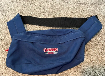 Vintage Outdoor Products, USA Waist Pack Blue Fanny Pack - Image 1 of 4