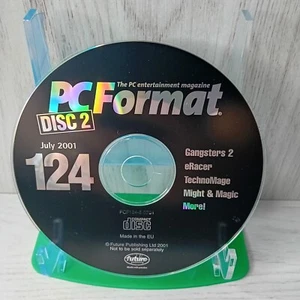 PC FORMAT DEMO 124 JULY 2001 DISC 2 PC CD ROM - RARE RETRO SOFTWARE - Picture 1 of 3