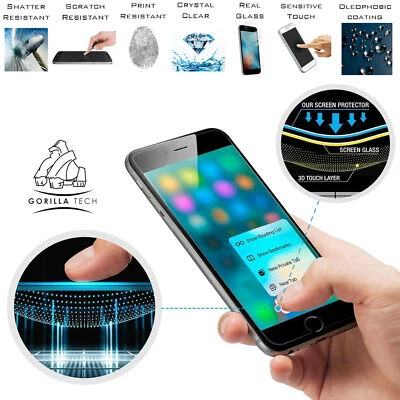 Xperia Z1 Genuine Premium Gorilla Tempered Glass 9H Shield LCD Screen Protector - Image 1 of 4