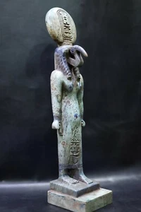 De colección THOTH-Epis el dios del conocimiento-Réplica Estatua de altar hecha de piedra de llama - Imagen 1 de 6