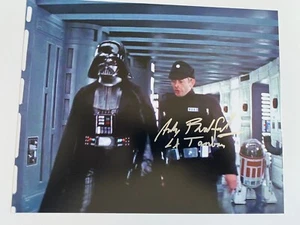 ANDY BRADFORD In-Person signiertes Autogramm 20x25cm Star Wars - Picture 1 of 1