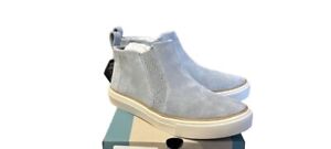 Toms Bryce Sneakers Boots. Blue Suede. NIB