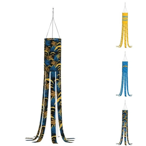 San Diego Chargers Outdoor Garden Windsock Decor Porch Deck Wind Sock 6*40in Cover