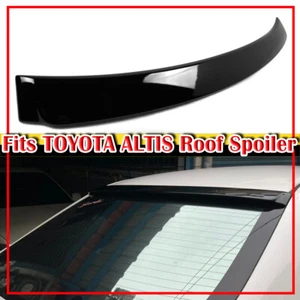 2008-2013 Fits TOYOTA ALTIS Corolla 10th 4D Rear Roof Spoiler Painted Black - Picture 1 of 4