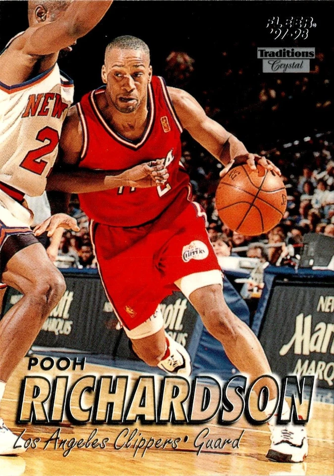 1997 Fleer #124 Pooh Richardson     Traditions Crystal - Image 1 of 1