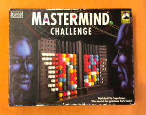 Used Invicta Mastermind Challenge Board Game Secret Code Parker 1993