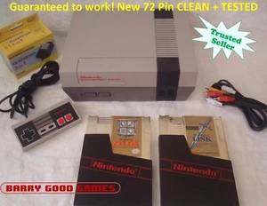 Paquete de consola Nintendo NES NUEVOS PINES 2 juegos lote ZELDA LINK **TODO ORIGINAL** - Imagen 1 de 9