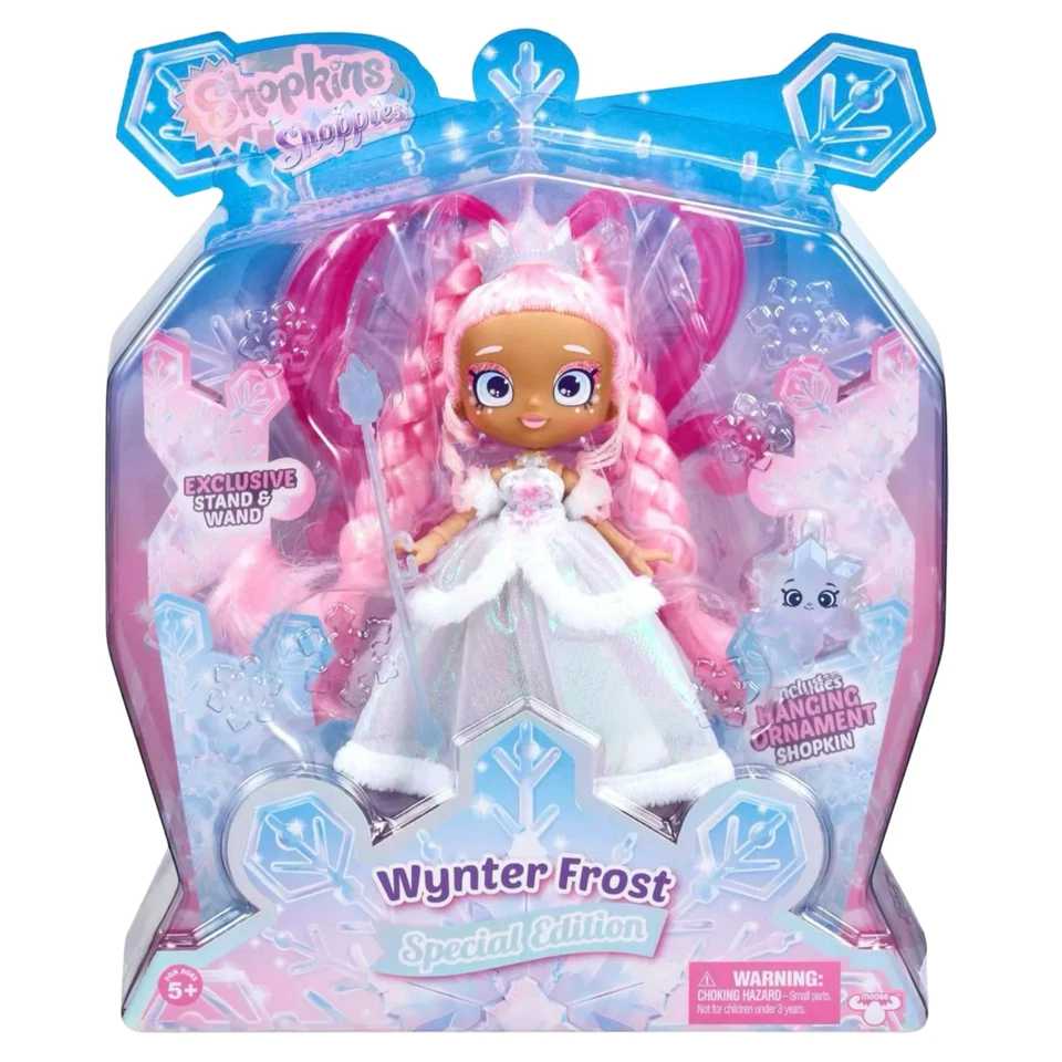 Shopkins Shoppies Wynter Frost Doll Special Edition 2020 Wand