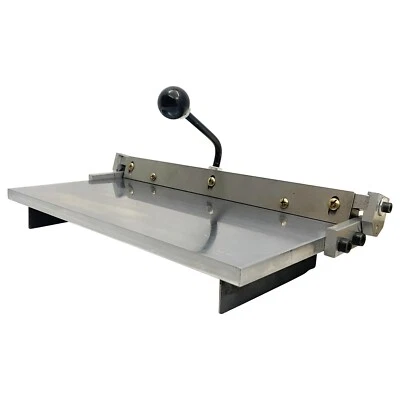 Cartera de cuero manual de 14 pulgadas bolsa de papel máquina plegable máquina plegadora Foto 1 de 4