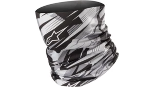NEW ALPINESTARS 4759019104 Neck Tube - Blurred - Black/Anthracite - MOTORCYCLE - Picture 1 of 2