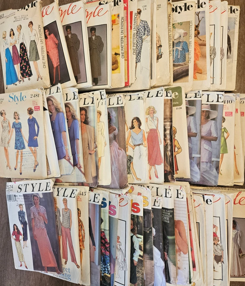 Style Brand Sewing Patterns Womens Girls Kids Craft Multi-Sizes Variety U-Choose - Image 1 of 1