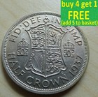 George VI Half-Crown Silver/ Cupro-Nickel Coins Choose your date 1937-1951 ...