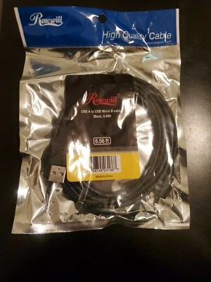 Rosewill RC-6-USB-AM-MB-BK - 6.5-Foot USB 2.0 A Male to Micro USB B - Image 1 of 4