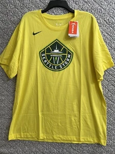 Nike Men’s Dri Fit WNBA T Shirt Seattle Storm Logo Size XXL - Picture 1 of 5