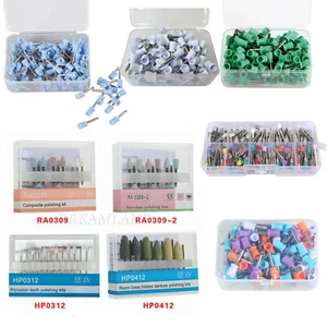 Dental Rubber Prophy Polishing Cups Brushes Teeth Polisher Latch type 100/200pcs - Picture 1 of 63
