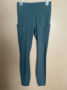 Athleta Up For Anything All In 7/8 Tight, Green Sz S Tall T 210999 T0327 High - Picture 1 of 13
