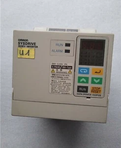 USED ONE OMRON INVERTER 3G3EV-AB007MA-CUES1 3G3EV 0.75K 220V - Picture 1 of 3