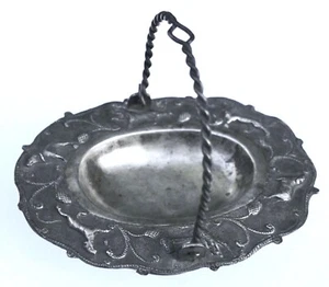 Rare 1800's Antique 800 Silver Bowl With Animals Mottiffs, 77 Gr. - Bild 1 von 8