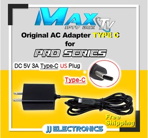 Power Cord AC Adapter EXCLUSIVE for MaxTV PRO Series DC 5v 3A TYPE "C" - Picture 1 of 1