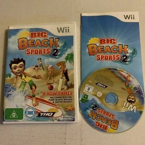 Big Beach Sports 2 - Nintendo Wii PAL Game with Manual - Picture 1 of 5