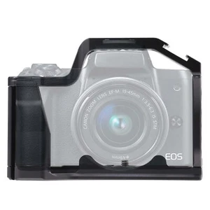 Upgraded Aluminum Camera Cage for Canon EOS M50 Mark II/M50/M5 fit for ARRI Hole - Imagen 1 de 12