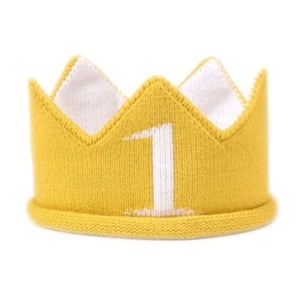 Toddler Knit Wool Beanie Empty Top Hat 1st Birthday Party Decorations Hat - Picture 1 of 8